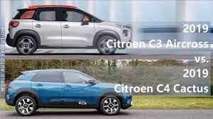 ¡compara todas sus características y elige el que más te guste! 2019 Citroen C3 Aircross Vs 2019 Citroen C4 Cactus Technical Comparison Youtube