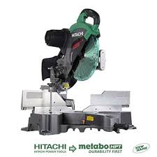 Hitachi C12rsh2 12 Dual Bevel Sliding Compound Miter Saw With Laser Best Price Price Comparison Review Luxuify Sliding Compound Miter Saw Sliding Mitre Saw Compound Mitre Saw