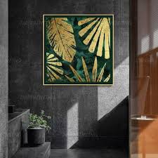 5 out of 5 stars. Gold Art Print Abstract Print Painting Canvas Print Large Painting Ready To Hang Green Print Wall Art Home Decor Framed Print Emerald Green Leinwandbilder Abstrakt Gemalde Auf Leinwand Abstrakte Leinwand