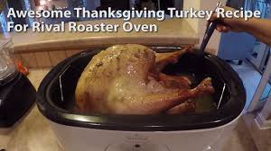 We Used A 5 Star Rated Recipe From Food Com To Cook This Superb Turkey It Was Great Period Turkey Recipes Thanksgiving Roaster Oven Recipes Roaster Recipes