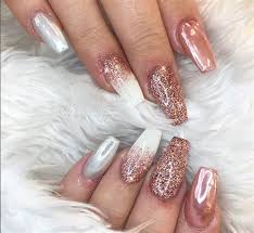 Refine your search for pink acrylic nail tips. 25 Stunning Pink With Glitter Nail Art Designs Fashonails Acrylic Nail Designs Glitter Glitter Nail Art October Nails