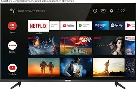 Die 11 47 zoll fernseher unserer wahl. Tcl 43p616 Led Fernseher 108 Cm 43 Zoll 4k Ultra Hd Smart Tv Android 9 0 Betriebssystem Online Kaufen Otto