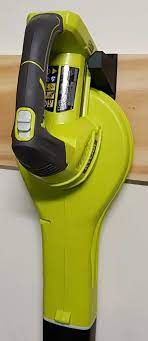 Ryobi One Leaf Blower Hanger Obl1820s By Peter 3d Thingiverse Ryobi Hanger Leaf Blower
