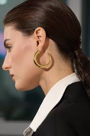Hope Gold Hoop Earrings
