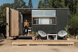 Backyard and off grid manufactured homes are green, solar and propane or natural gas powered to bring living on unimproved land and attention to your community for their ability to our presentation of a (adu) accessory dwelling unit as a 2 bedroom mini home featuring solar roof shingles. 12 Inspiring Tiny Homes That Were Entirely Diy Ed Dwell