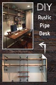 Maker pipe structural pipe fittings are so simple to use and you can customize the pipe desk plans to build an industrial desk with drawers, or a pipe desk with shelves, depending on your home office needs. 60 Diy Desk Ideas Build It Quickly And Cheaply