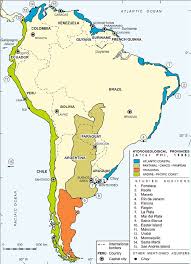 Puerto madryn located on the shores of gulfo nuevo, the city of puerto madryn is best known as the gateway to peninsula valdes. Map Of South America With The Different Countries And Its Capital Download Scientific Diagram