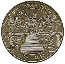 Taças, medalhas, placas, troféus de vidro e muito mais. Monnaie De Paris Tourist Token Medalhas De Portugal Coleccao Oficial Braga Bom Jesus 1784 1811 Portugal Numista