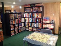 Boardgame Arrangement Boardgamegeek Game Room Decor Game Room Furniture Game Room