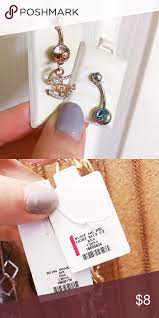 Piercing Pagoda Belly Button Rings 2pk Belly Button Rings Piercing Pagoda Belly Rings