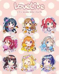 i would kill a man for valentines hanamari ちびキャラ イラスト かわいいイラスト ラブライブ イラスト