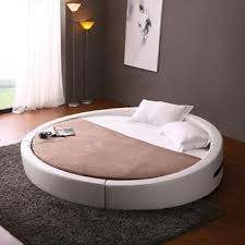 Opus Modern Round Bed With Mattress Circle Bed Modern Bedroom Furniture Round Beds