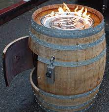 Wine barrel propane fire pit. Wine Barrel Campfire Backyard Campfires Firepit Firepit Area Firepit Diy Firepit Ideas Firepit Mod In 2020 Wine Barrel Fire Pit Barrel Fire Pit Propane Fire Pit