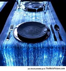 Optical Fiber Tablecloth Fiber Optic Light Table Fiber