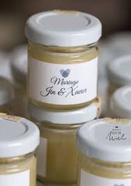 Decorer Votre Petit Pot De Miel Cadeau Mariage Original Cadeau Mariage Cadeau Invite