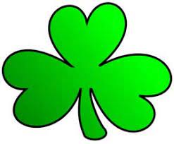 Then draw two lines up and slanting in from each end of the first line. How To Draw A Shamrock
