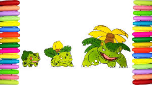 Your own bulbasaur pokemon printable coloring page. Pokemon Coloring Pages Shiny Bulbasaur Ivysaur And Venusaur Youtube