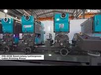 ORTHOTEC CSL3028 Semi-rotary Letterpress Label Printing Press