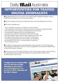 The daily mail australia has reached a significant milestone, becoming the number #1 commercial news site in australia for the first time. Sands Media Services Daily Mail Australia Looking For Trainees