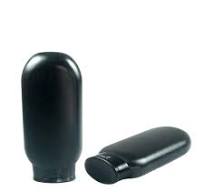300ml 10oz Upside Down Empty Plastic Squeeze Lotion Shampoo Bottle Flat  Black Sunscreen Bottle