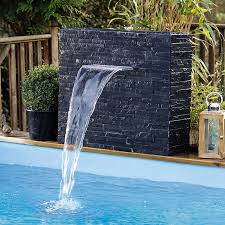 Fountains in pools see more ideas about pool fountain, pools and deck. Niagara Led Acryl 30 Waterfall Fountain White Pool Ubbink