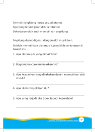 Selengkapnya pada untuk materi dan soal dikutip dari buku tematik kurikulum 2013 edisi revisi 2018 halaman 180. Buku Pegangan Siswa Sd Mi Kelas 1 Tema 5 Pengamanku