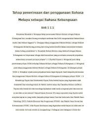 Tujuan:tujuan bahasa melayu dipilih menjadi bahasa kebangsaan adalah untuk mewujudkan identiti dan integrasi nasional melalui bahasa melayu. Tahap Penerimaan Dan Penggunaan Bahasa Melayu Sebagai Bahasa Kebangsaan