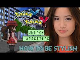 How To Unlock Pokemon X Hairstyles