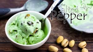 Pistachio ice cream can be used to create the following items: Homemade Pistachio Ice Cream For The Win Youtube