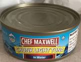 Chunk Light Tuna In Water