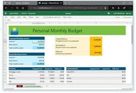 Free Printable Personal Budget Spreadsheet Templates [Excel] +Examples