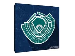 Amazon Com Safeco Field Seating Map Baseball Seating Map