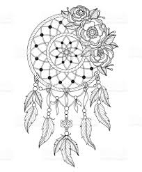 Black And White Dream Catcher Background Pin By Conny Deppe On Antistresove Omalovanky Dream Catcher Coloring Pages Dream Catcher Tattoo Design Dream Catcher Drawing