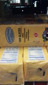 James Farm 160 Slice Yellow American Cheese 5 Lb Full Pounds Of Chees Y Goodness American Cheese Cheese Sharp Cheddar Cheese