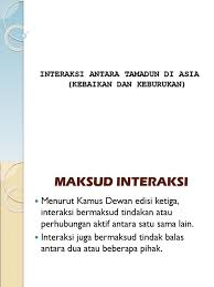 Interaksi antara tamadun islam dengan tmdun melayu. Bab 3 Interaksi Antara Tamadun Di Asia