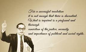 Ambedkar at india's first republic day parade among other dignitaries. Tributes To The Architect Of Our Constitution Dr Br Ambedkar Ambedkarjayanti Rainbow Quote Words Quotes