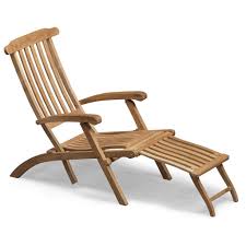 Steamer Deck Chair Teak Teak Patio Furniture Outdoor Furniture Wooden Patio Furniture