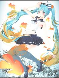 Mmd Marine By Bluepixie02 Anime Hatsune Miku Vocaloid