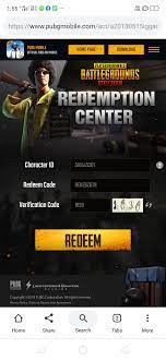 Free Redeem Code For Pubg Mobile To Get Free Parachute And T Shirt Anyapk