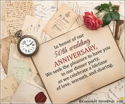 Hundreds of designs to choose from. 50th Anniversary Invitation Wording 50th Wedding Anniversary Invitation Wording