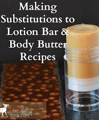 Then make your own homemade shea butter lotion using all natural ingredients. Making Substitutions To Lotion Bar And Body Butter Recipes