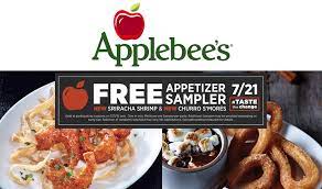 Free Appetizer Sampler The 21st At Applebees Free Appetizer Appetizers Meal Deal