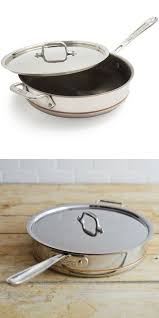 All Clad Copper Core Nonstick 3 Quart Saute Pan With Lid Saute Pan Pan Saute