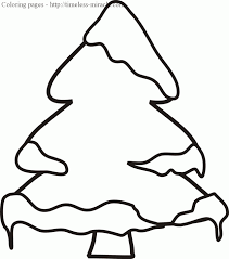 Изображение evergreen trees sketch color. Winter Tree Coloring Pages For Kids Novocom Top