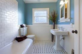 These designer bathrooms use tile on floors, walls, and backsplashes to stylish effect. 41 Creative Bathroom Tile Ideas