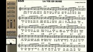 Image Result For La Vie En Rose Music Sheet Rose Music