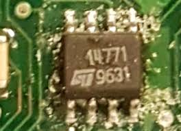 How to I read and edit the serial EEPROM ST 14771
