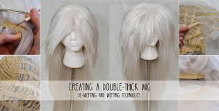 Buy blonde wavy cosplay wig and get the best deals at the lowest prices on ebay! Cowbutt Crunchies Cosplay Wig Tutorial Creating A Double Thick Wig Wefting