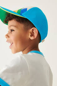 Buy Little Bird by Jools Oliver Blue Happy Baseball Hat from Next Ireland