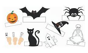Students will be eager to complete creative writing assignments with these finger puppet motivators. Get Free Halloween Themed Finger Puppets Get It Free